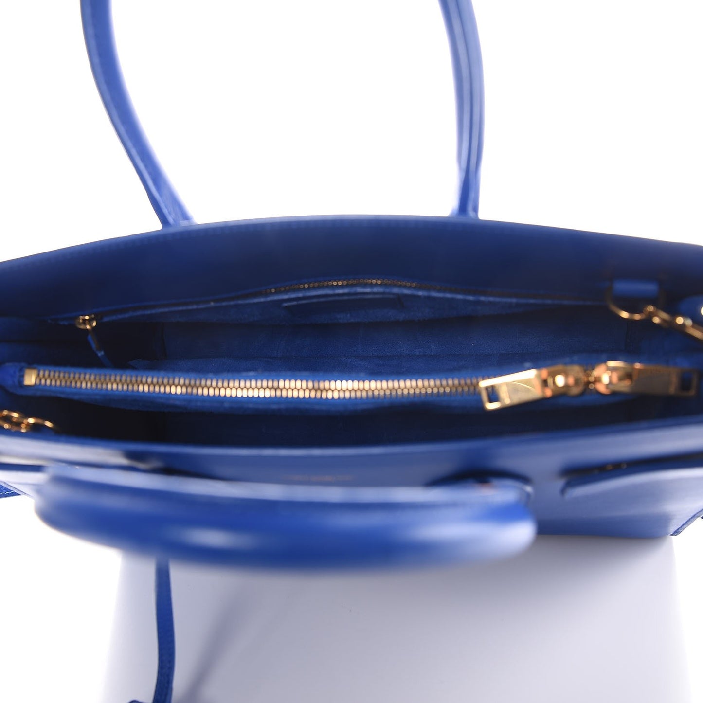Calfskin Small Sac De Jour Blue Majorelle