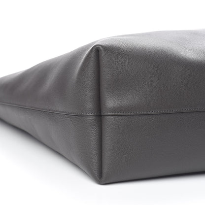 Saint Laurent Calfskin Large Shopping Tote Dark Grey 9 of 12