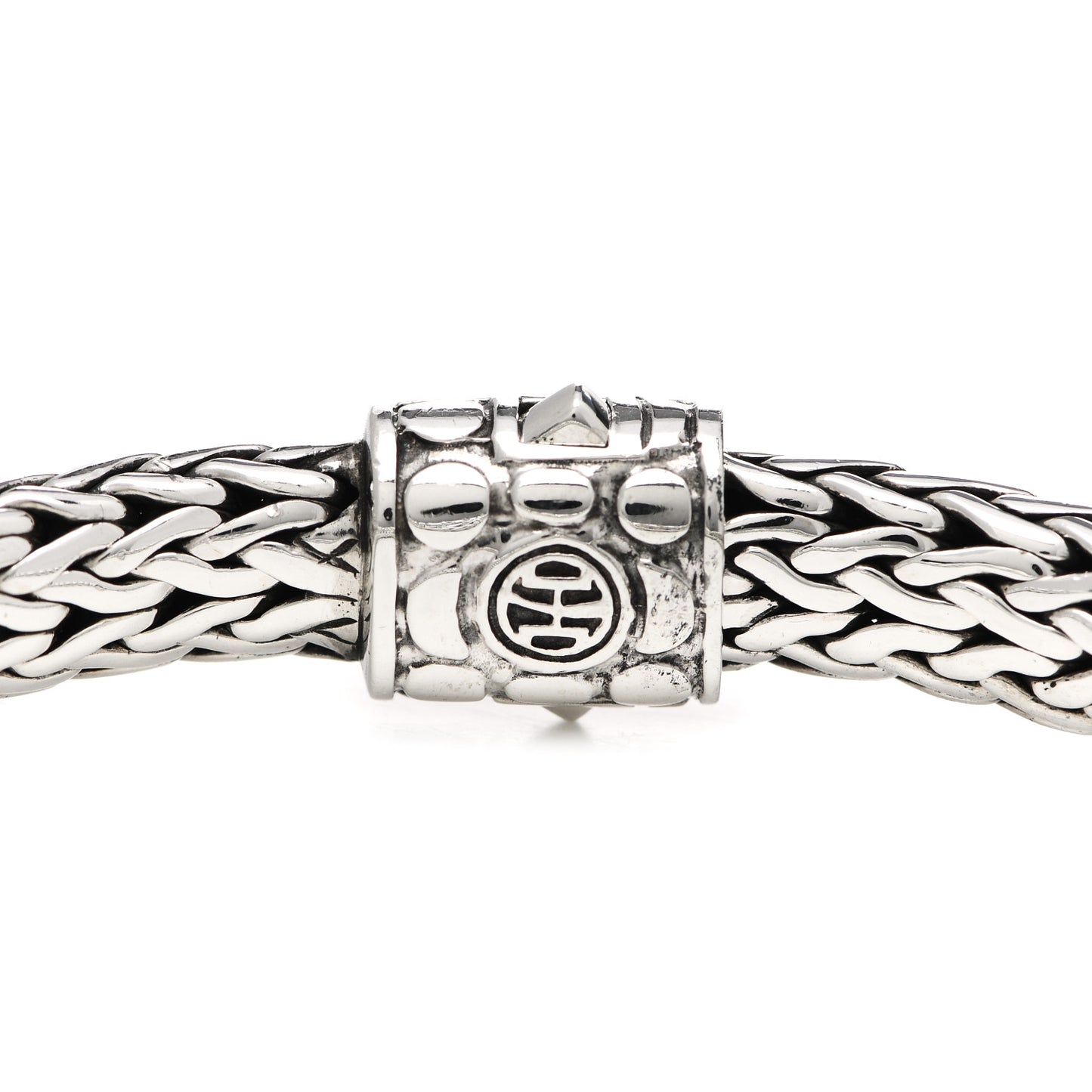 Sterling Silver Black Sapphire 7.5mm Classic Chain Bracelet