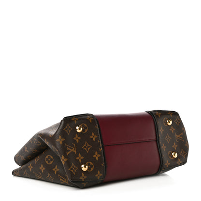 Louis Vuitton Monogram Cuir Orfevre Tote W PM Prunille 4 of 9