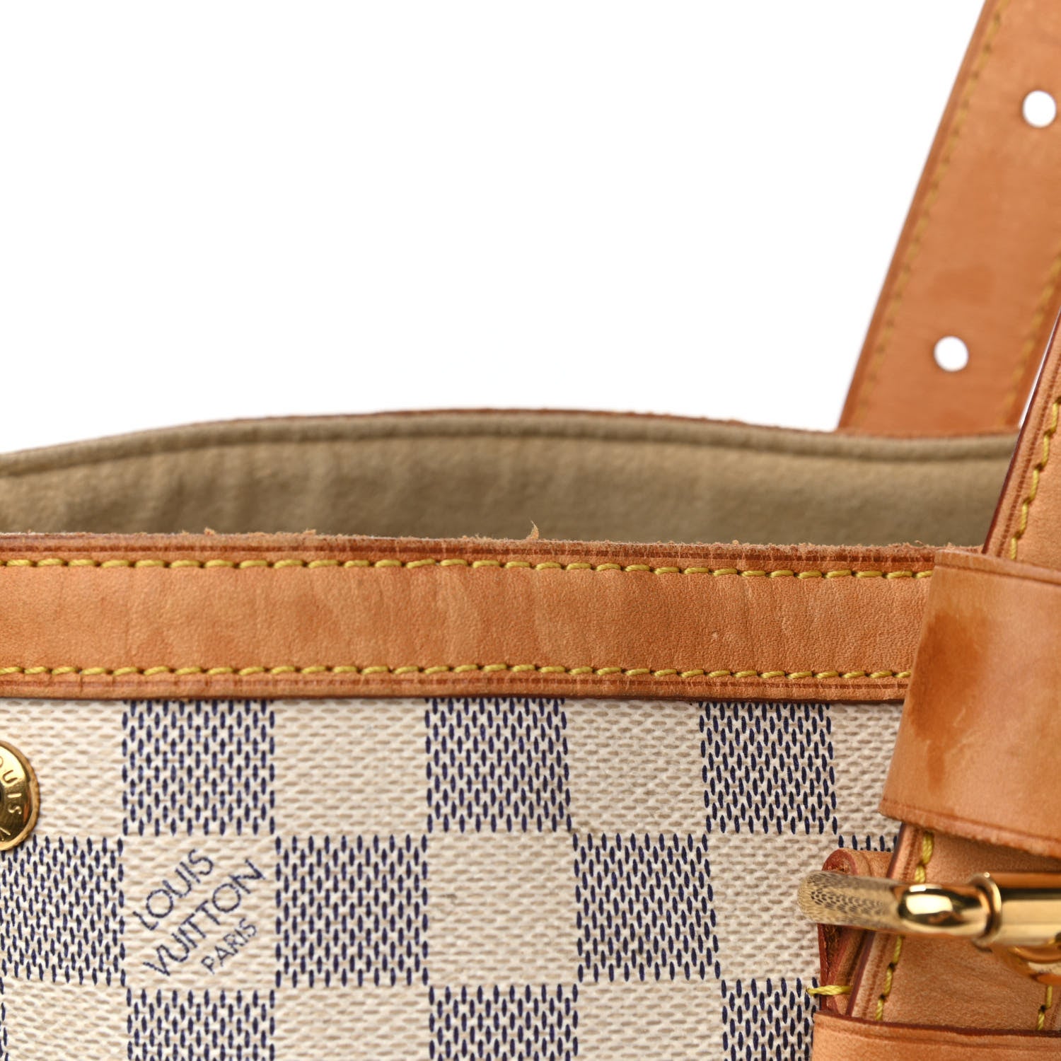 Louis Vuitton Damier Azur Hampstead MM 18 of 18