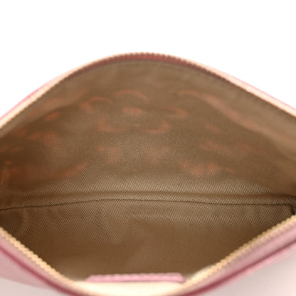 Dolce & Gabbana Lambskin Embroidered Laser Cut Micro Crossbody Pochette Rose Poudre 6 of 10