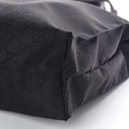 Gucci Nylon Monogram Tote Black 9 of 10
