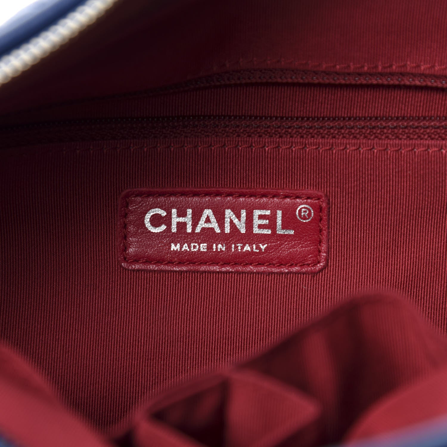 Chanel Aged Calfskin Quilted Medium Gabrielle Hobo Blue 9 of 11