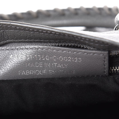 Balenciaga Chevre Silver Metallic Edge Hardware S City Gris Acier 7 of 10