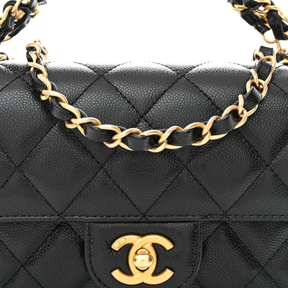 Chanel Caviar Quilted Mini Flap Black 8 of 11