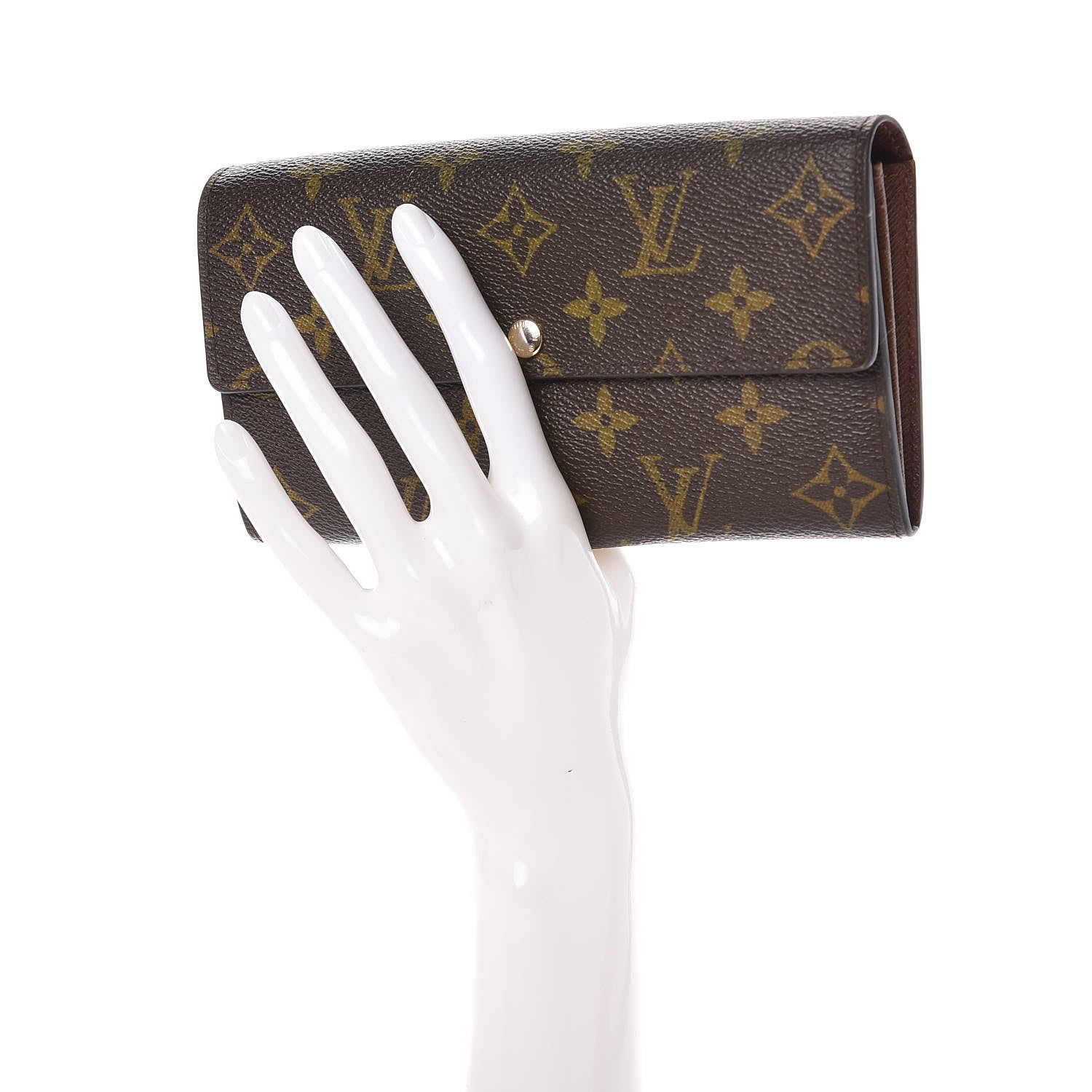 Louis Vuitton Monogram Sarah Wallet 2 of 11