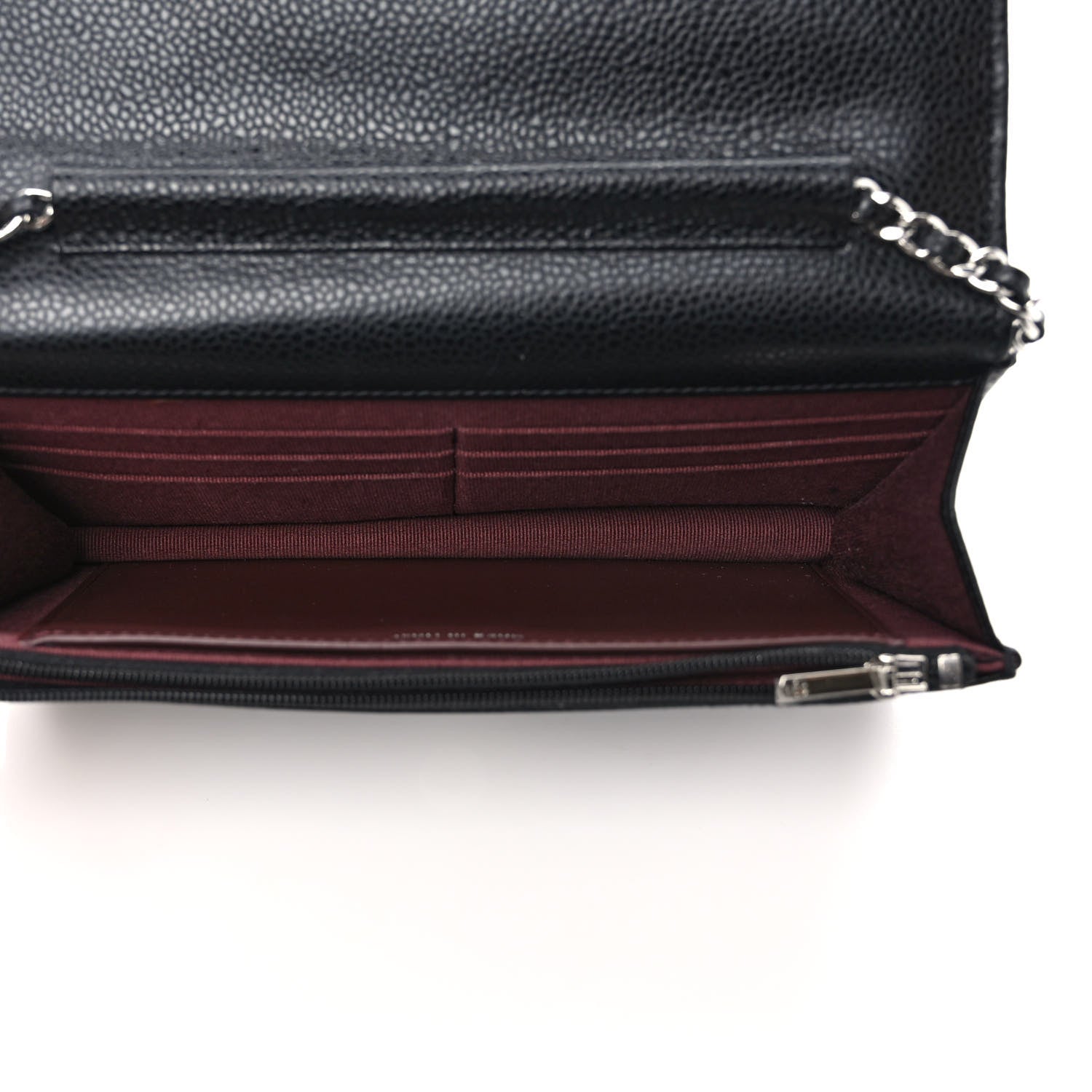 Chanel Caviar Quilted Wallet on Chain WOC Black 5 of 10