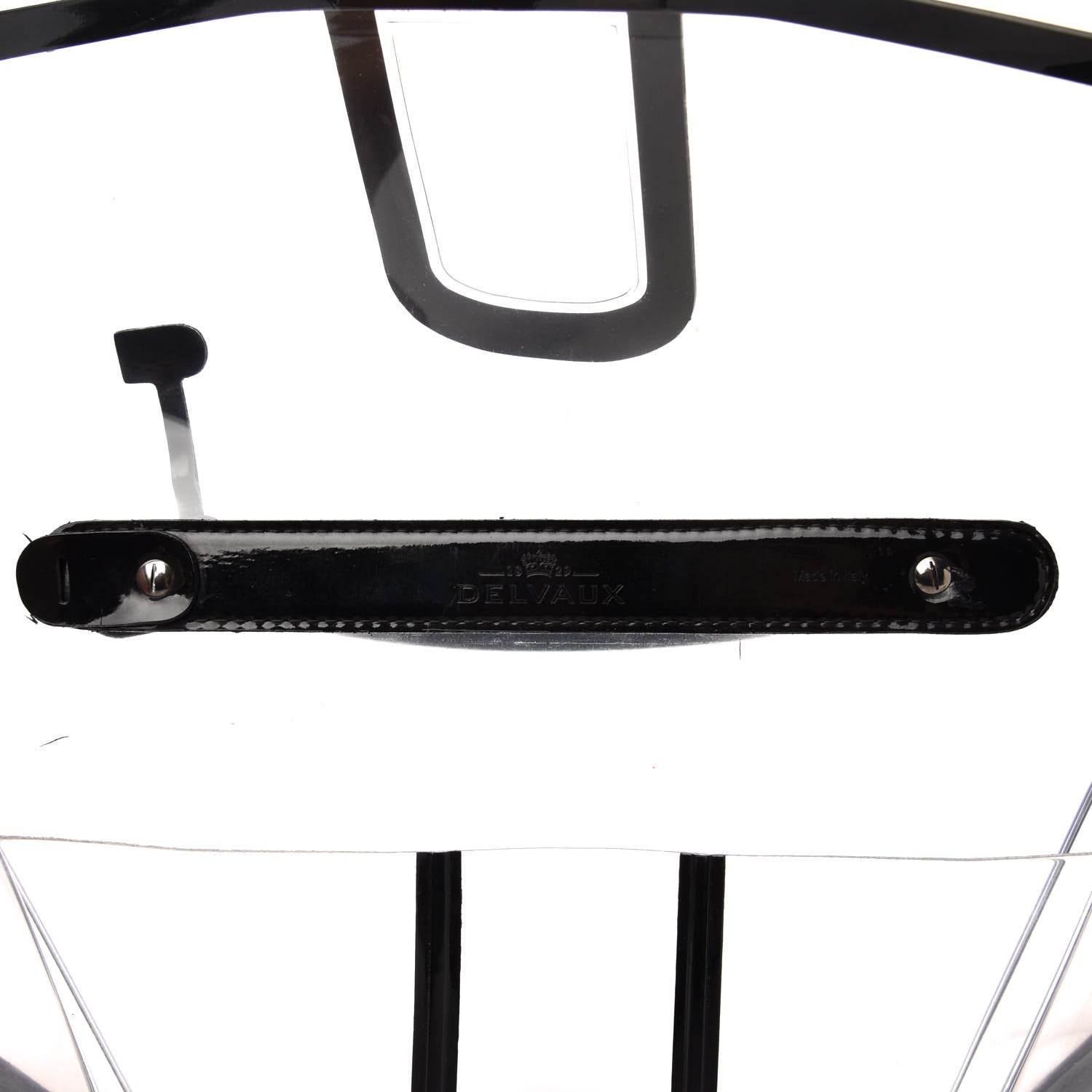 Delvaux PVC X Ray Brillant Satchel Black 8 of 14