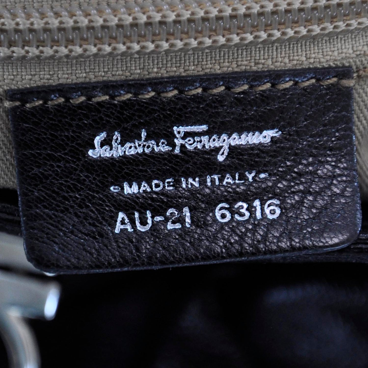 SALVATOREFERRAGAMOLeatherMarisaBlack