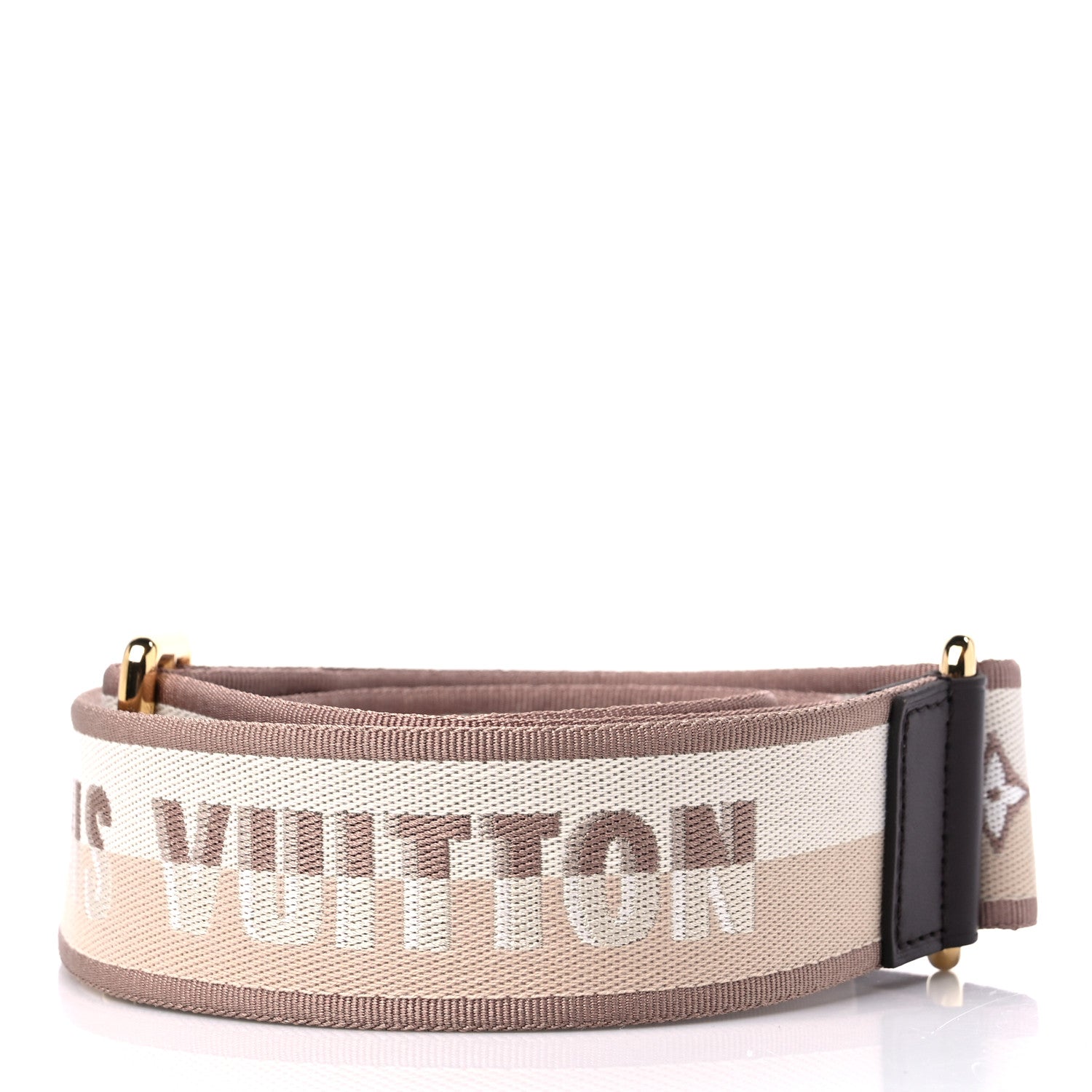 Louis Vuitton Jacquard Speedy Bandouliere 20 Shoulder Strap Beige Brown 2 of 3