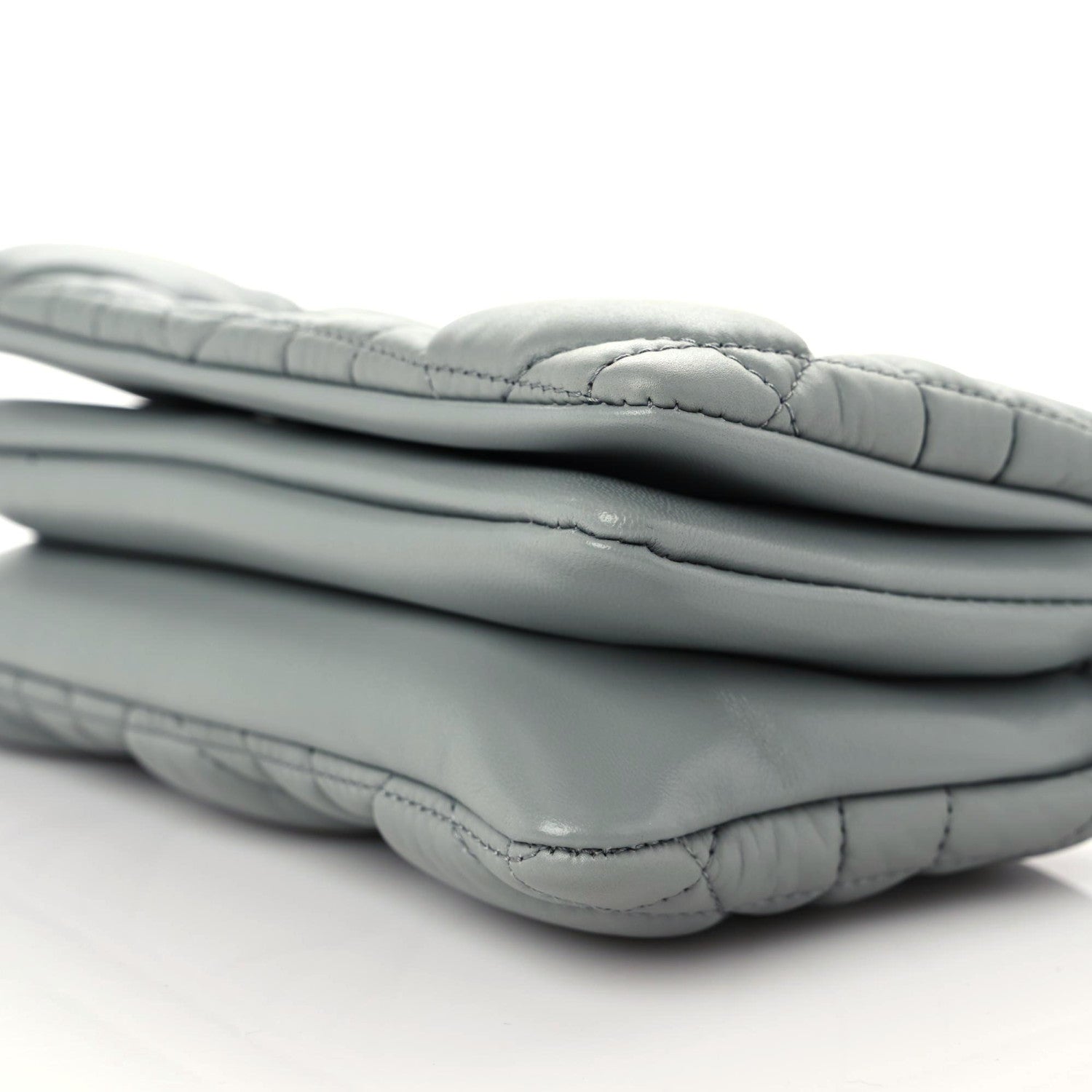 Christian Dior Calfskin Macrocannage Mini Caro Bag Grey 9 of 9