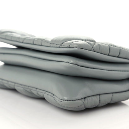 Christian Dior Calfskin Macrocannage Mini Caro Bag Grey 9 of 9