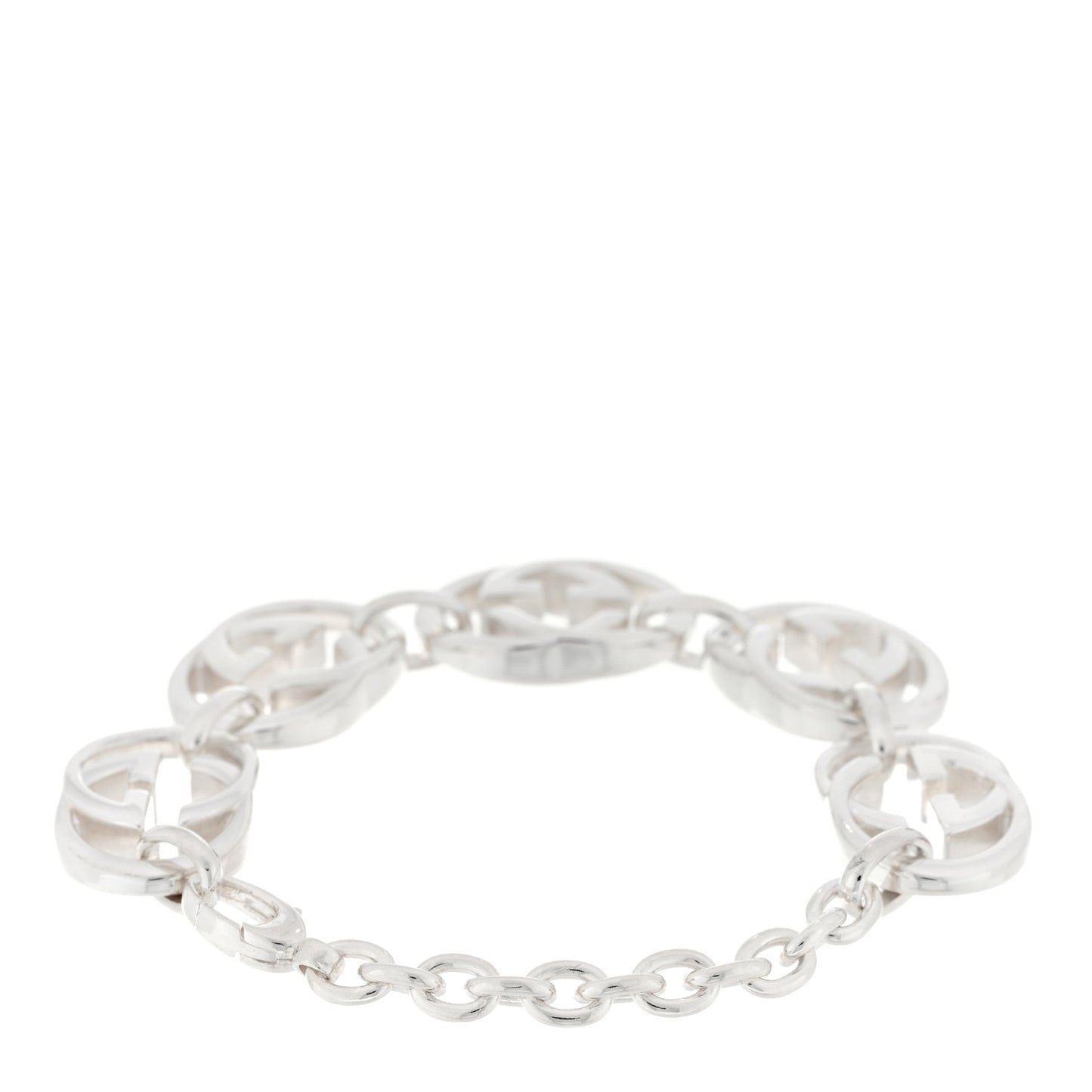 Sterling Silver Britt G Link Bracelet