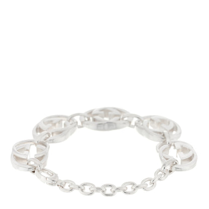 Gucci Sterling Silver Britt G Link Bracelet 2 of 3