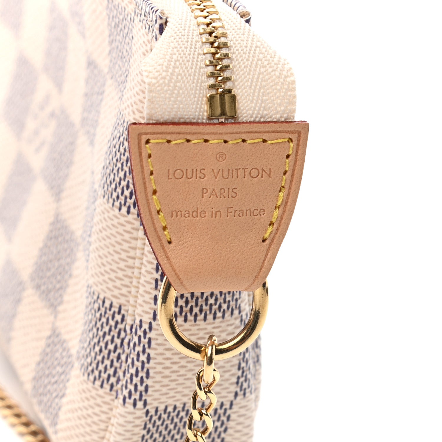 Louis Vuitton Damier Azur Mini Pochette Accessories 6 of 7