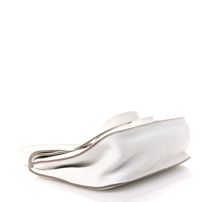 Hermes Taurillon Clemence Halzan 31 GM Craie 4 of 10