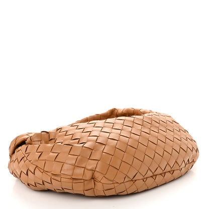 Bottega Veneta Nappa Intrecciato Teen Jodie Hobo Caramel 4 of 11