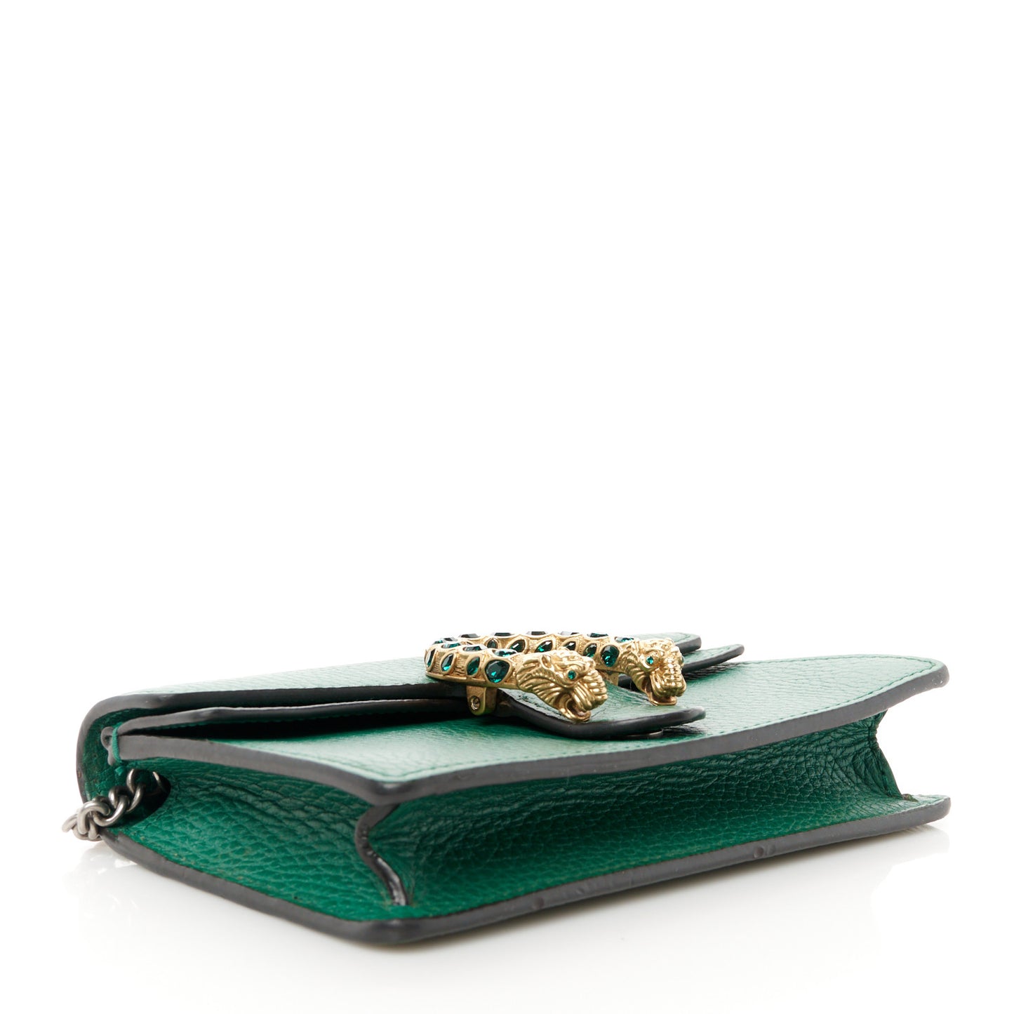 Calfskin Super Mini Dionysus Shoulder Bag Emerald