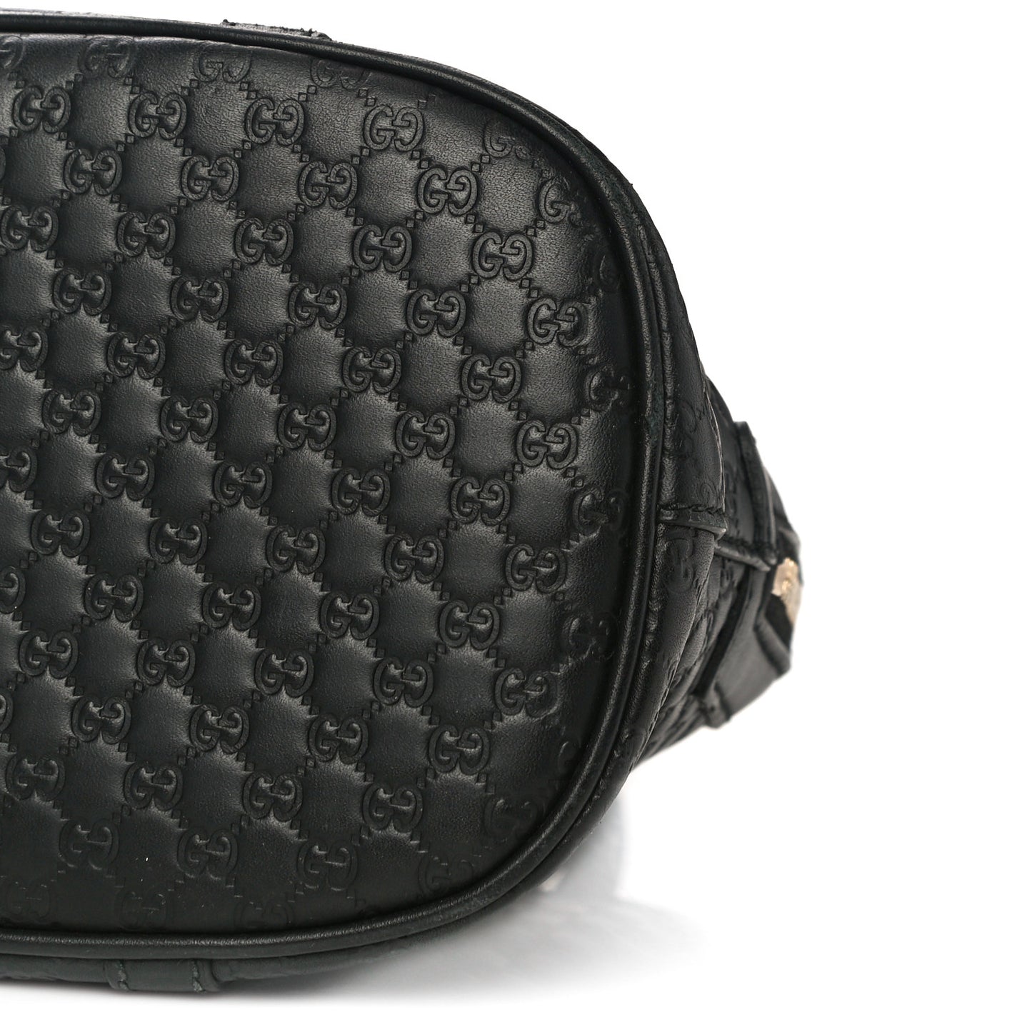 Microguccissima Mini Dome Bag Black