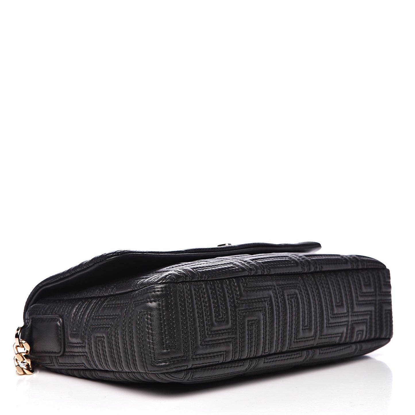 Nappa Quilted Shoulder Bag Black