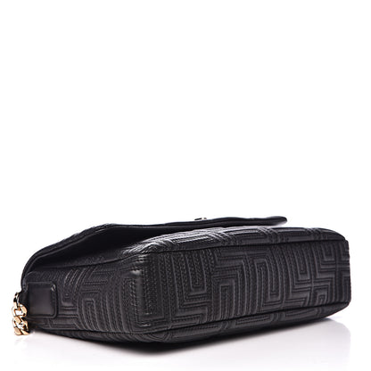 Versace Nappa Quilted Shoulder Bag Black 3 of 12