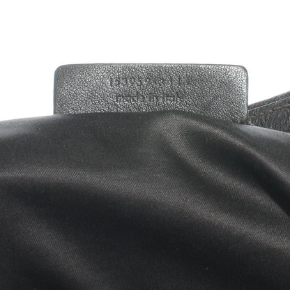 Saint Laurent Leather Oversized Muse Dark Brown 6 of 9