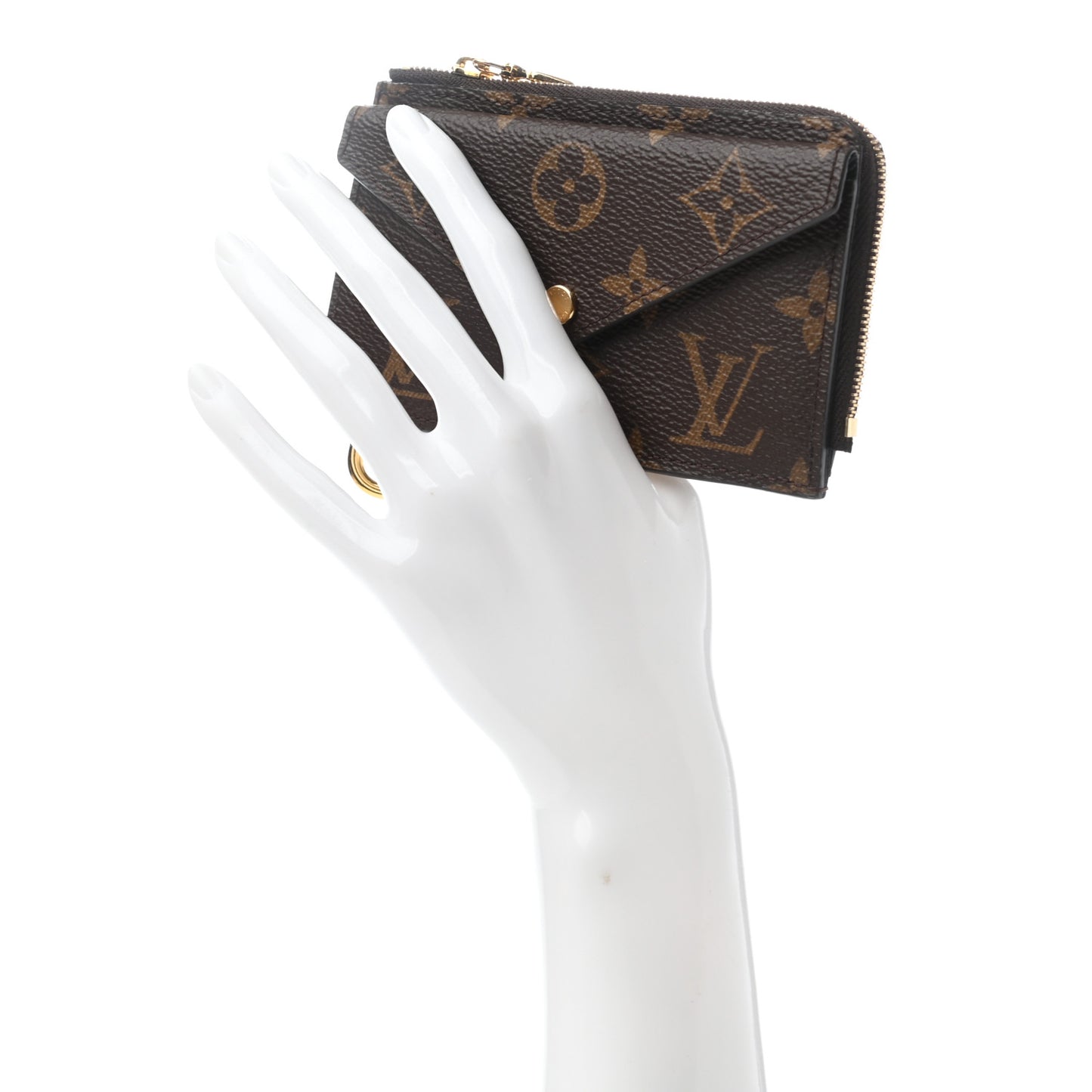 Monogram Recto Verso Card Holder Black