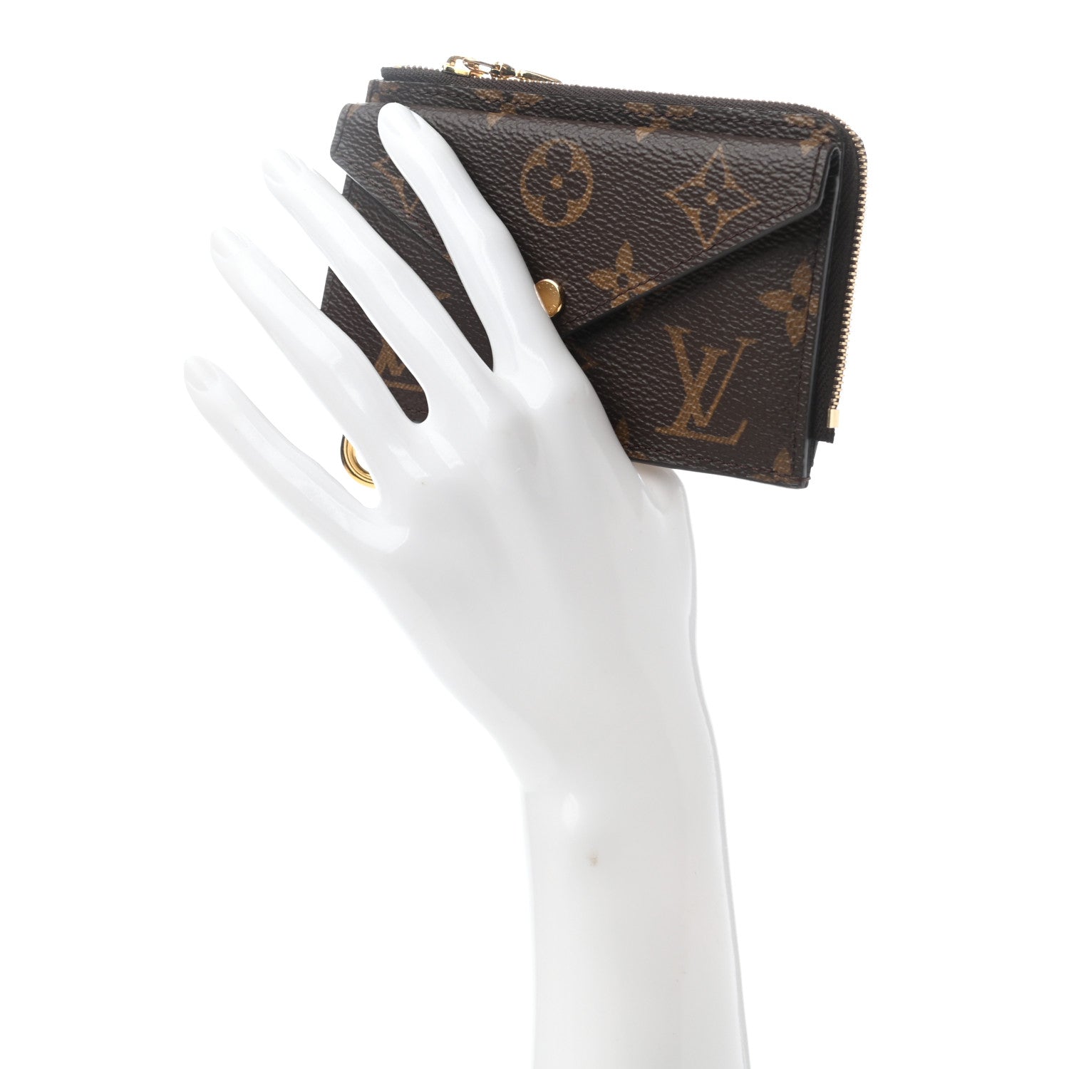 Louis Vuitton Monogram Recto Verso Card Holder Black 2 of 6