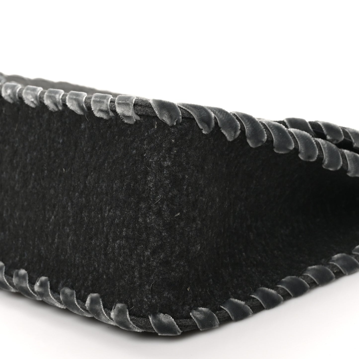 Fancy Felt Flap Grey
