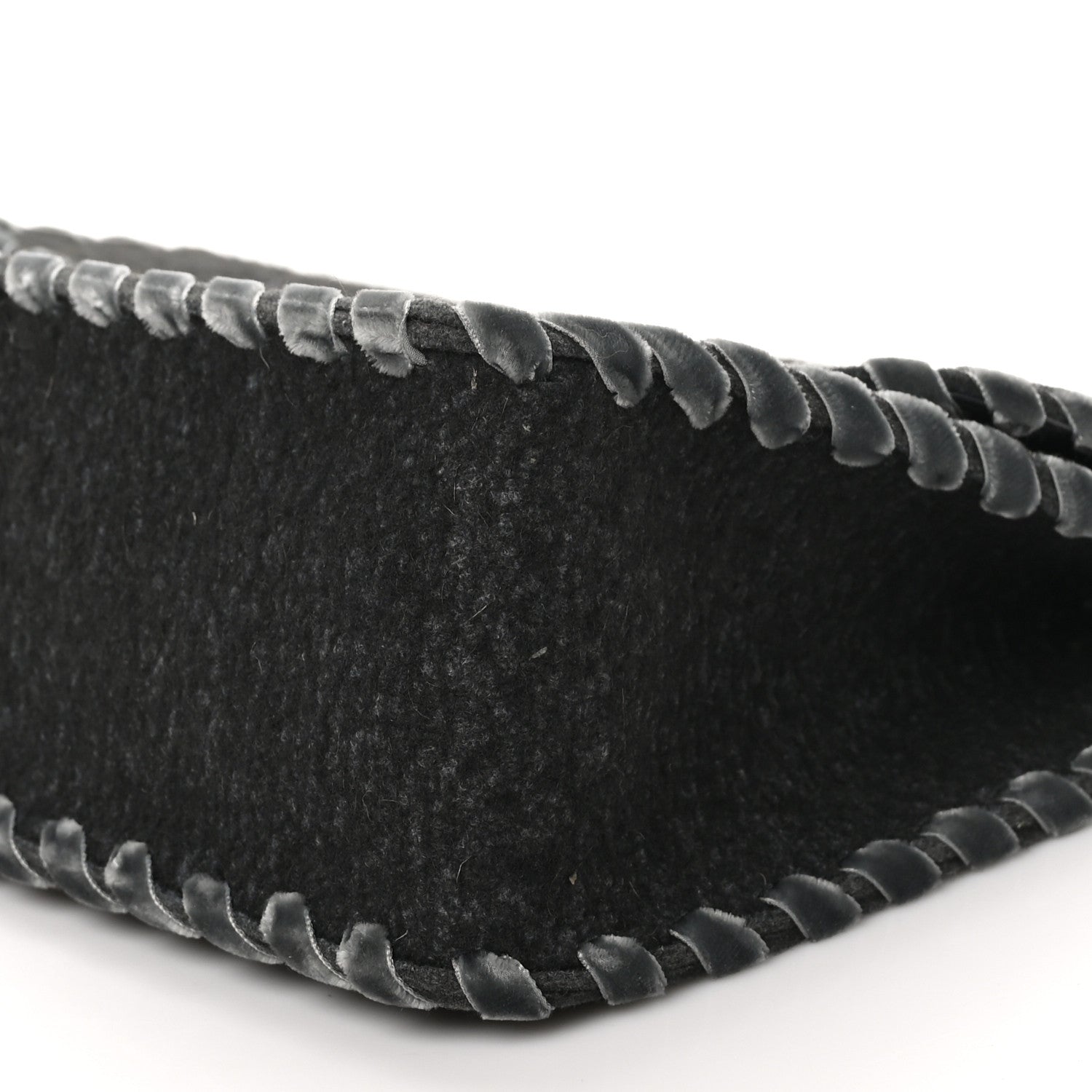 Chanel Fancy Felt Flap Grey 10 of 10