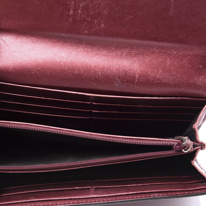Gucci Shine Guccissima Lovely Heart Continental Wallet Scarlatto 4 of 11