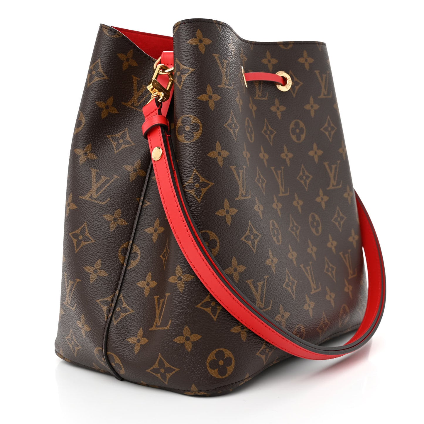 LOUIS VUITTON Monogram Neonoe MM Coquelicot