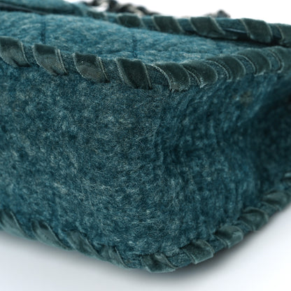 Chanel Fancy Felt Flap Teal 9 of 10