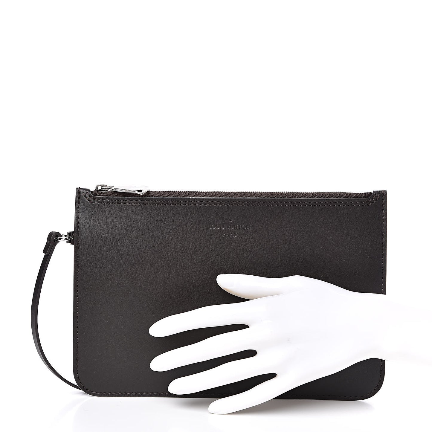 Calfskin Hina Pochette PM Black