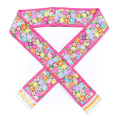 Louis Vuitton Silk Olivia Bandeau Multicolor Rosa 1 of 3