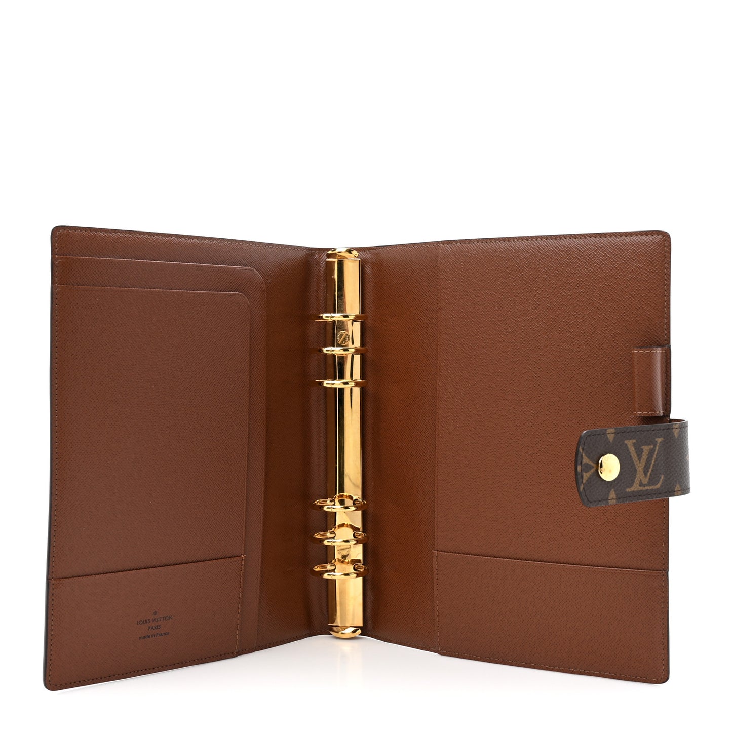 Monogram Large Ring Agenda Cover