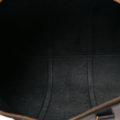 Louis Vuitton Epi Keepall 50 Black 4 of 9