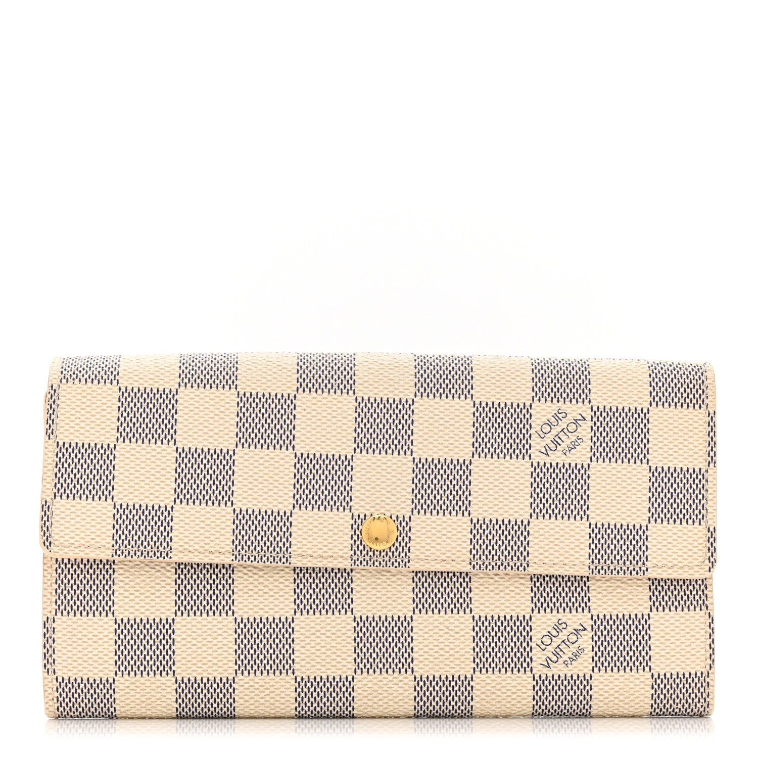 Louis Vuitton Damier Azur Sarah Wallet 1 of 9