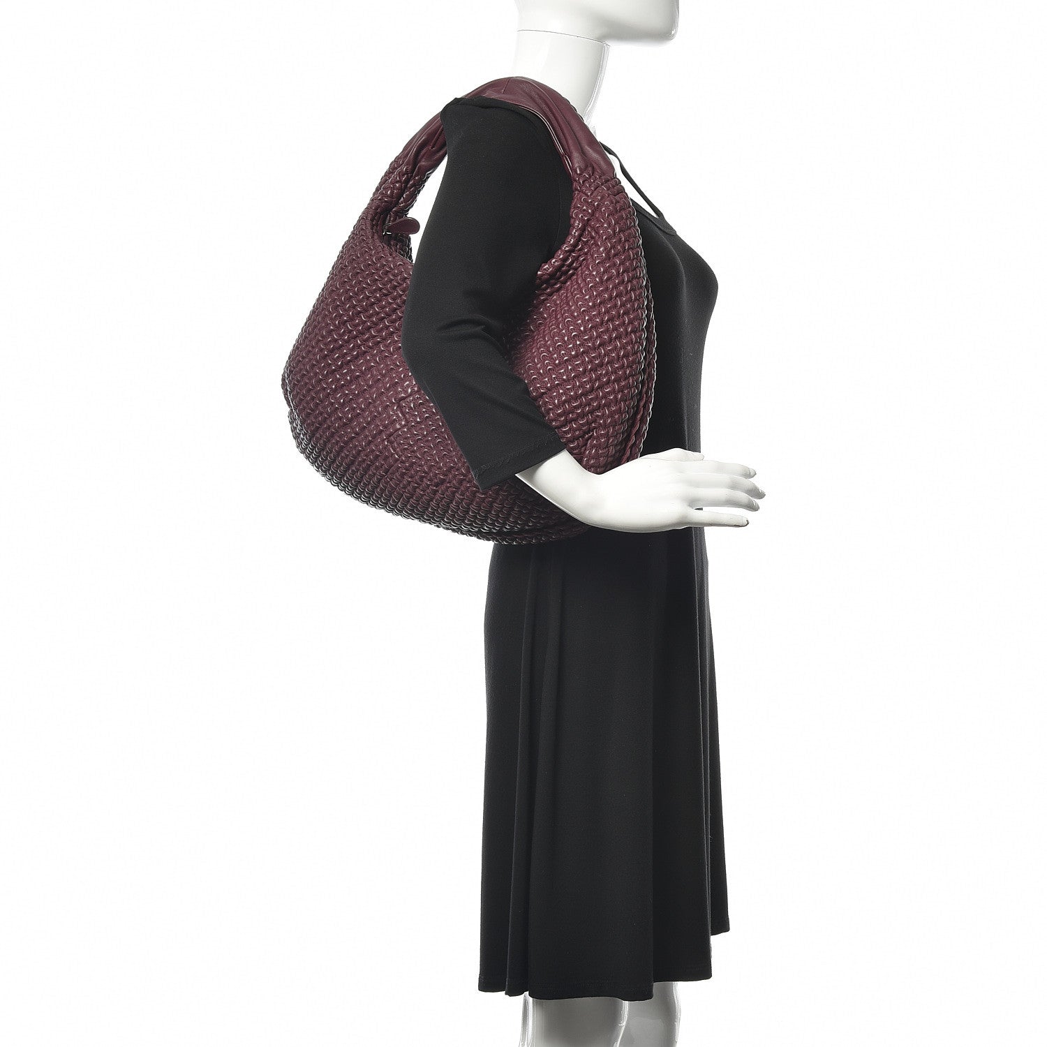 Bottega Veneta Nappa Mini Ponza Large Belly Hobo Opera 2 of 9