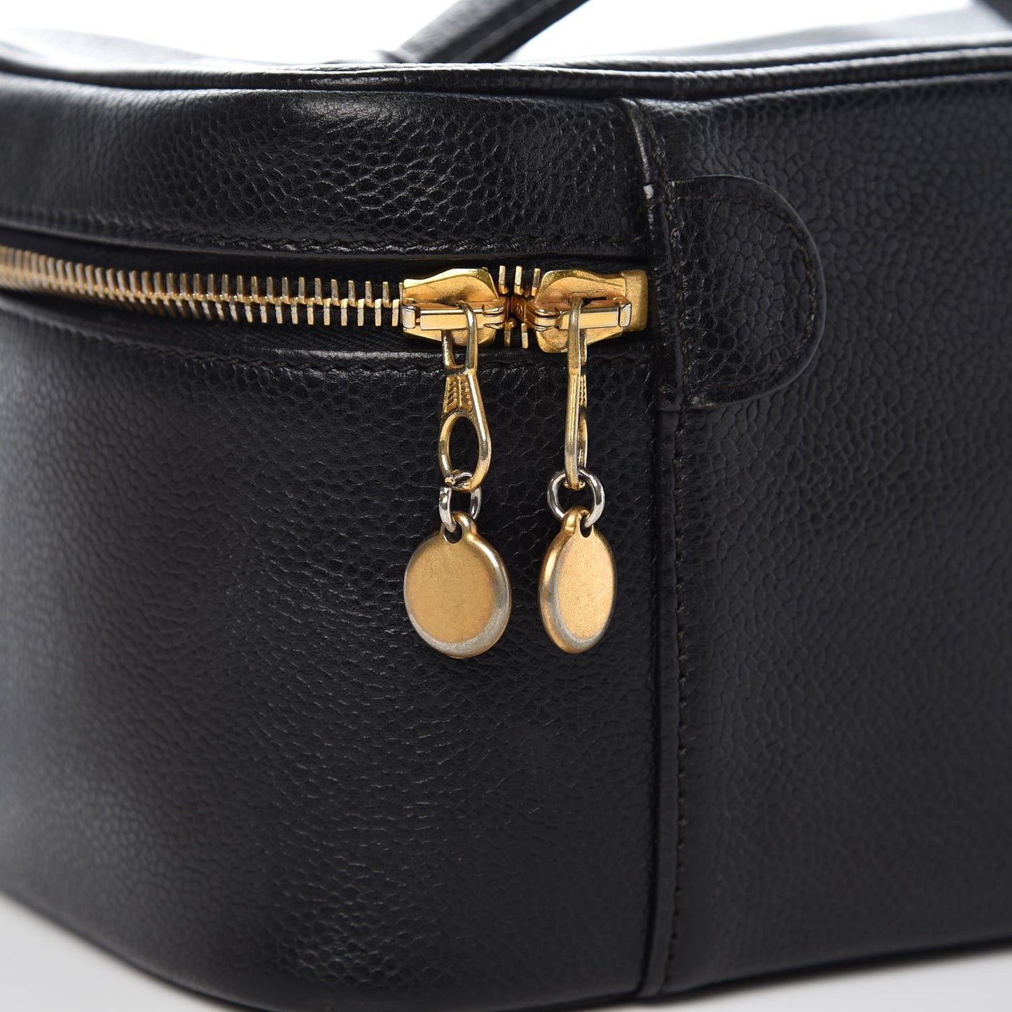 Caviar Cosmetic Vanity Bag Black