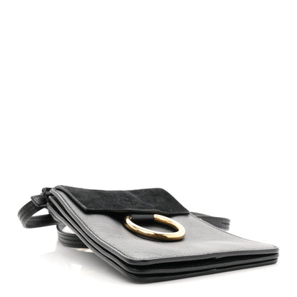 Chloe Suede Calfskin Mini Faye Bracelet Bag Black 4 of 10