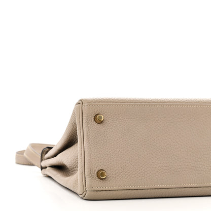 Hermes Togo Kelly Retourne 28 Gris Tourterelle 9 of 10