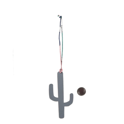 Hermes Togo Clemence Petit H Cactus Bag Charm Raisin 2 of 3