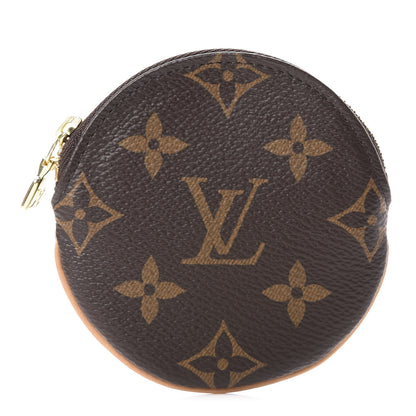 Louis Vuitton Monogram Round Coin Purse 1 of 9