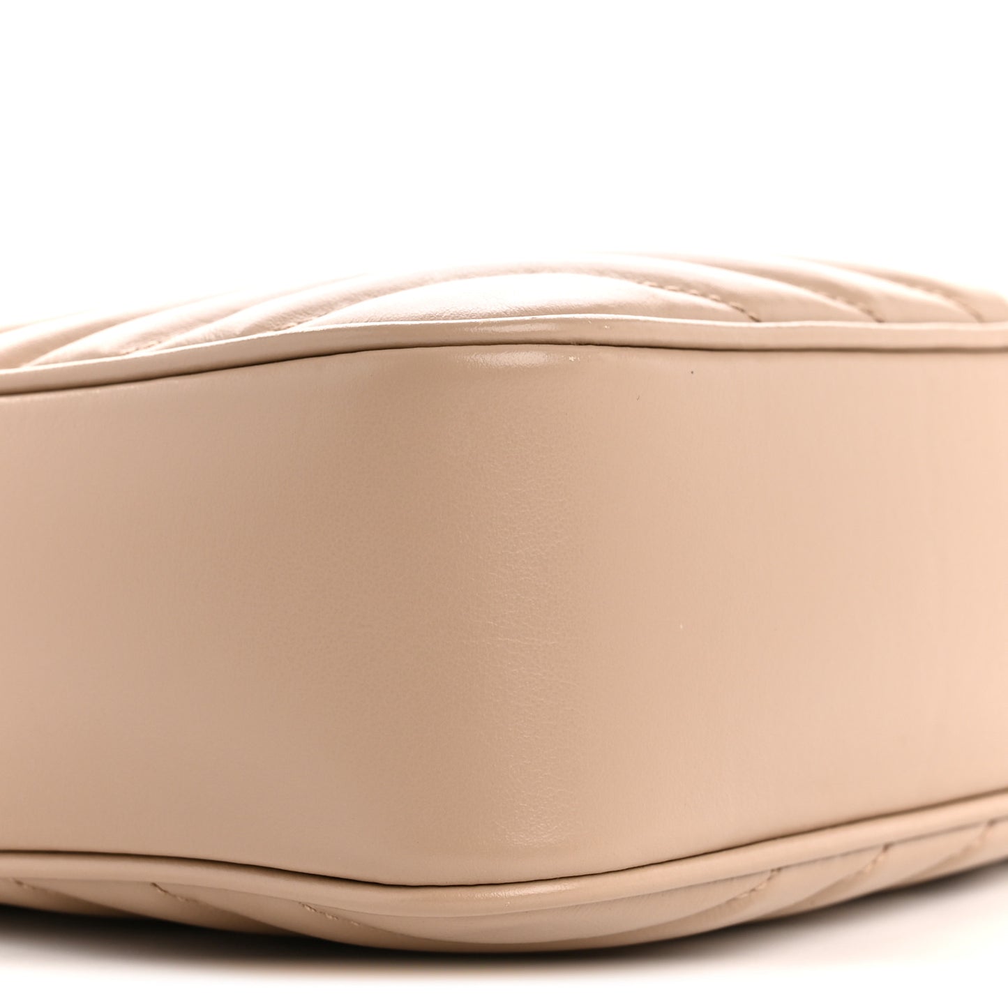 Calfskin Matelasse Monogram Lou Camera Bag Dark Beige
