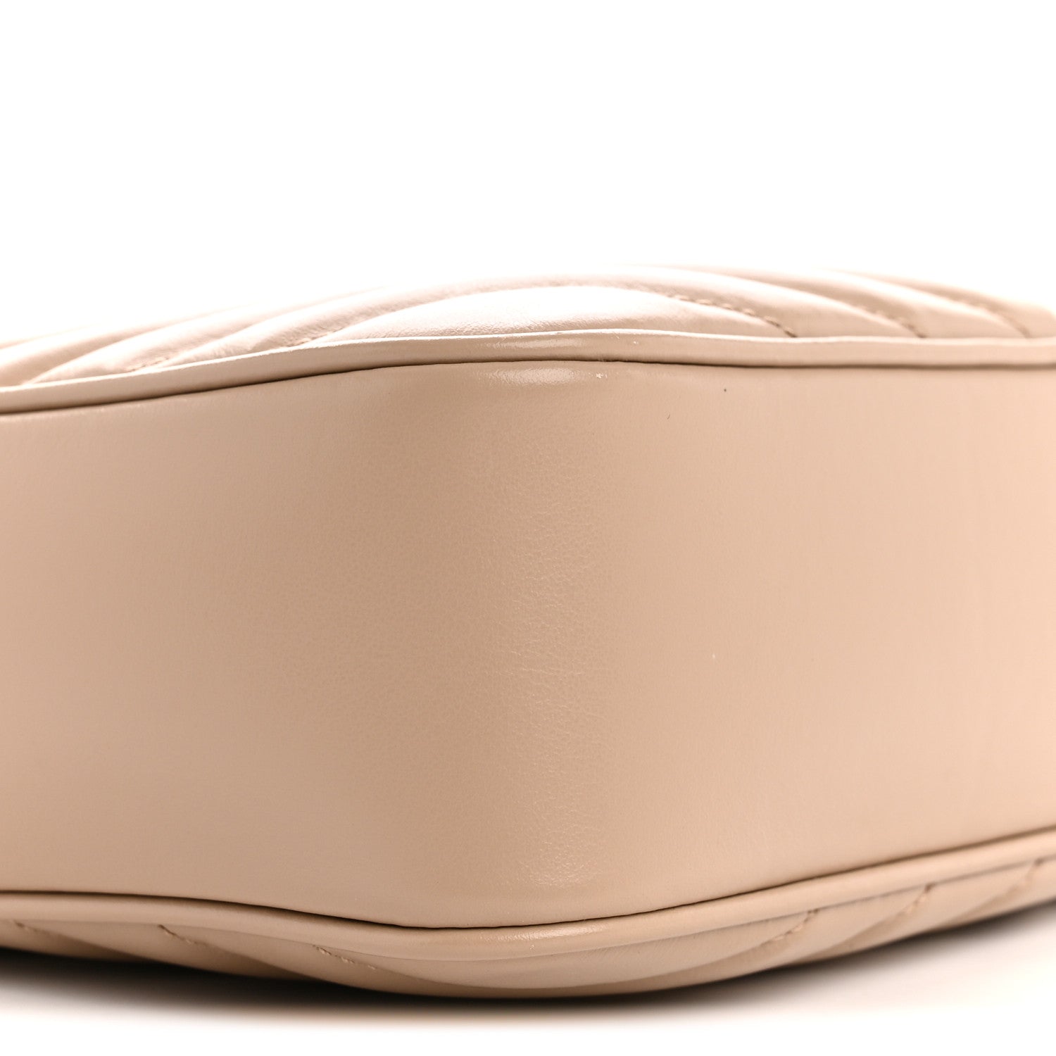 Saint Laurent Calfskin Matelasse Monogram Lou Camera Bag Dark Beige 9 of 14