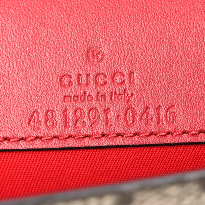 Gucci GG Supreme Monogram Mini Cherry Chain Bag 6 of 9