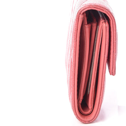 Chanel Caviar Quilted Medium Flap Wallet Pink 9 of 14
