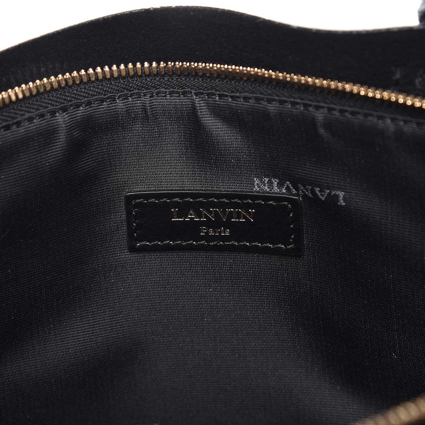 Smooth Calfskin Medium Shopper Tote Black